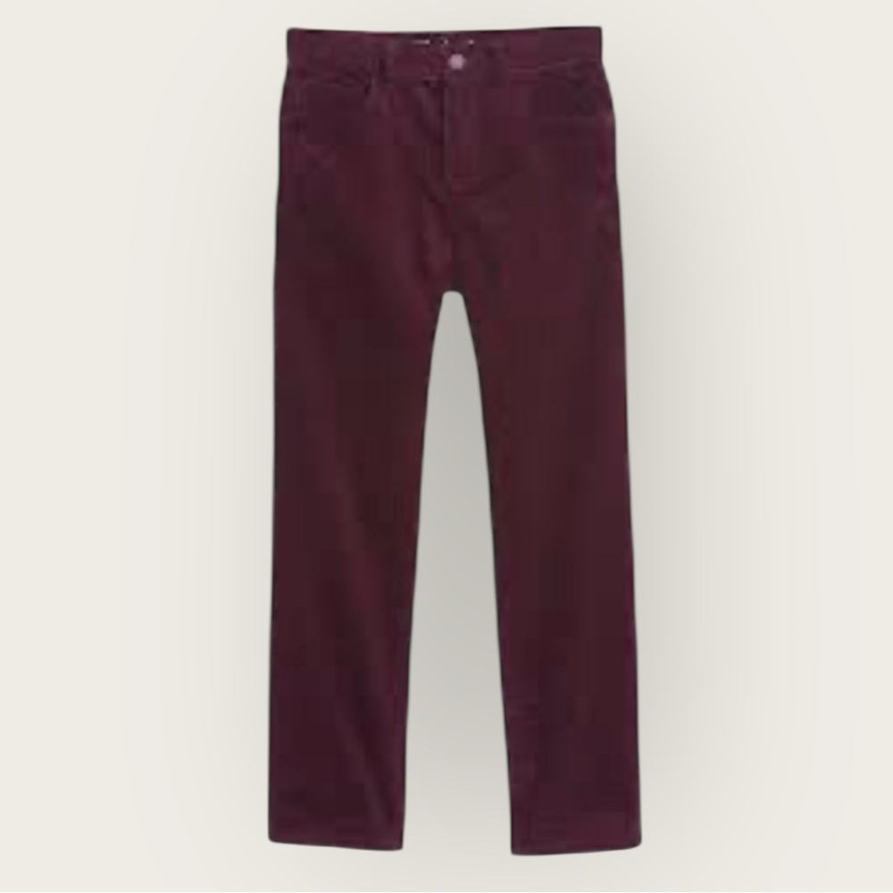 NWT GAP Boys Original Maroon Corduroy Pants Casual Warm Winter Classic Cotton